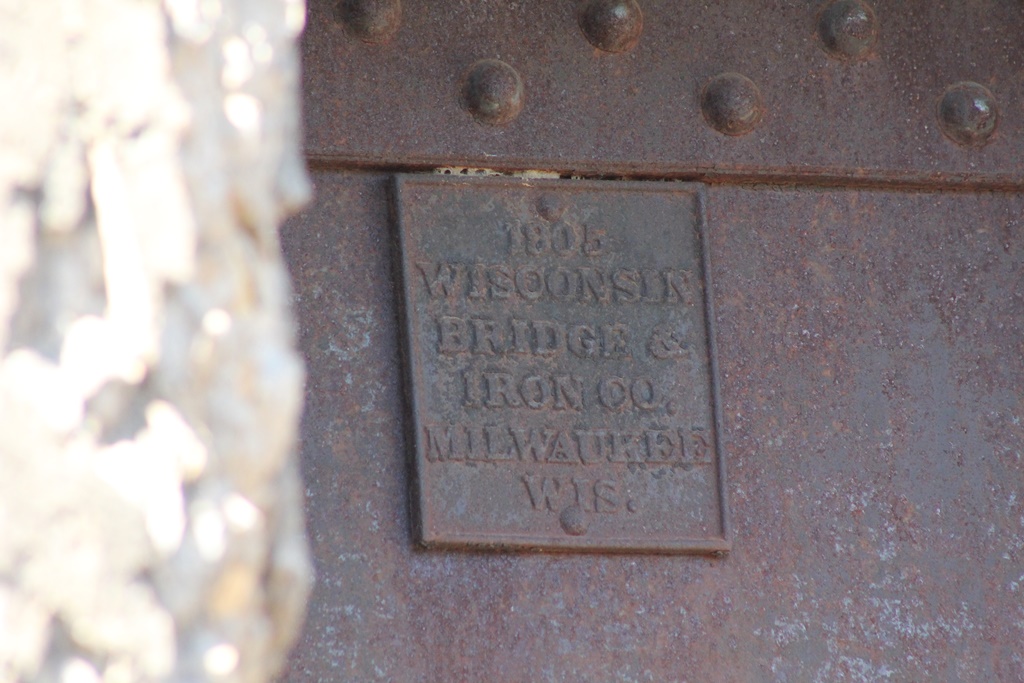 Wisconsin Bridge & Iron Works plaque