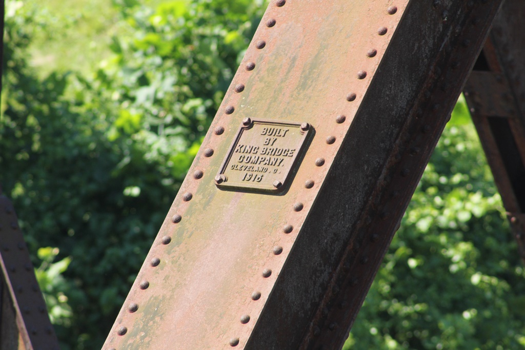 King Bridge Company plaque