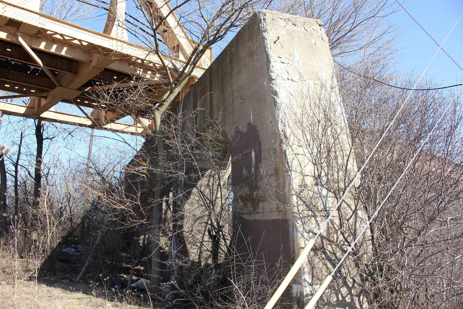CTA Yellow Line - North Shore Channel Bridge