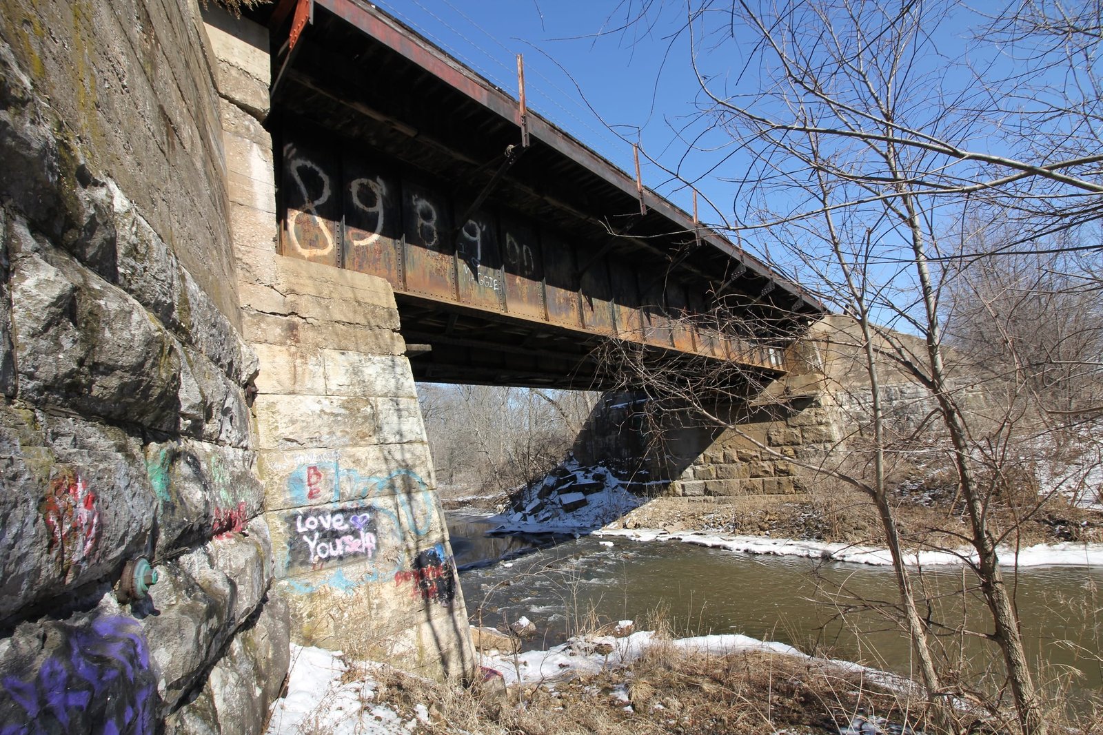 BNSF Somonauk Creek Bridge