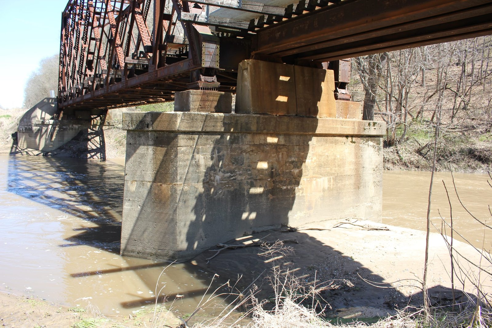 UP Kickapoo Creek Bridge #3