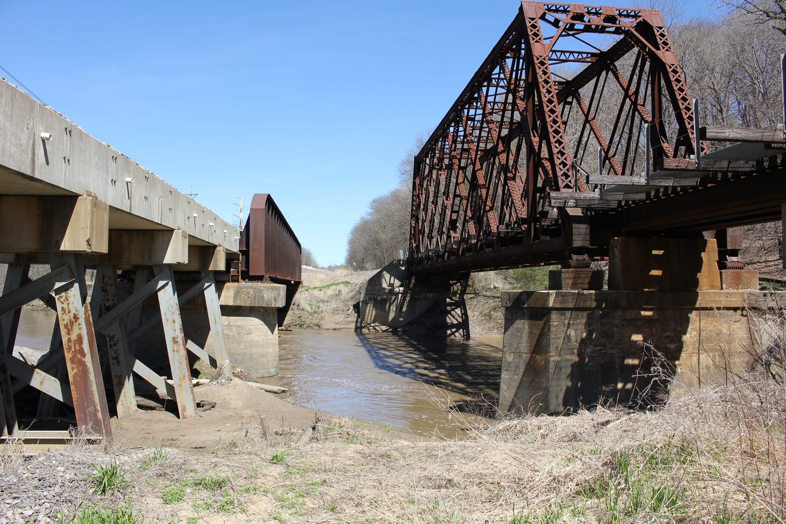 UP Kickapoo Creek Bridge #3