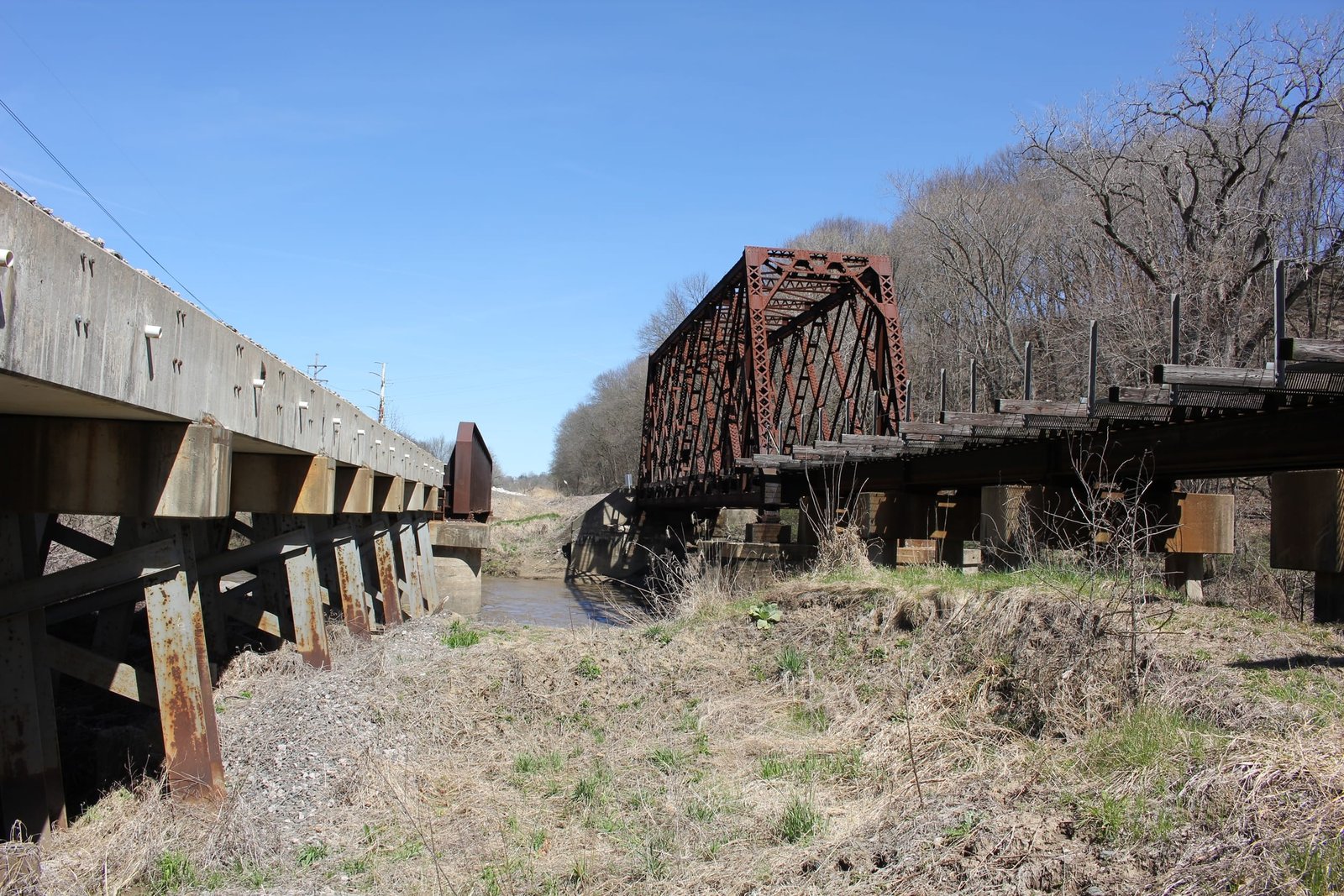 UP Kickapoo Creek Bridge #3