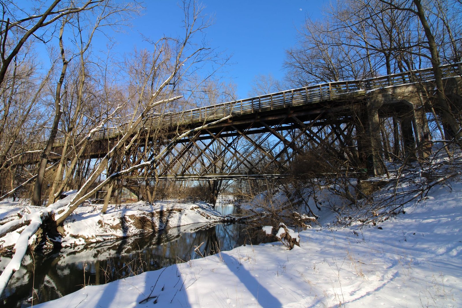 Sangamon Valley Trail - Spring Creek Bridge