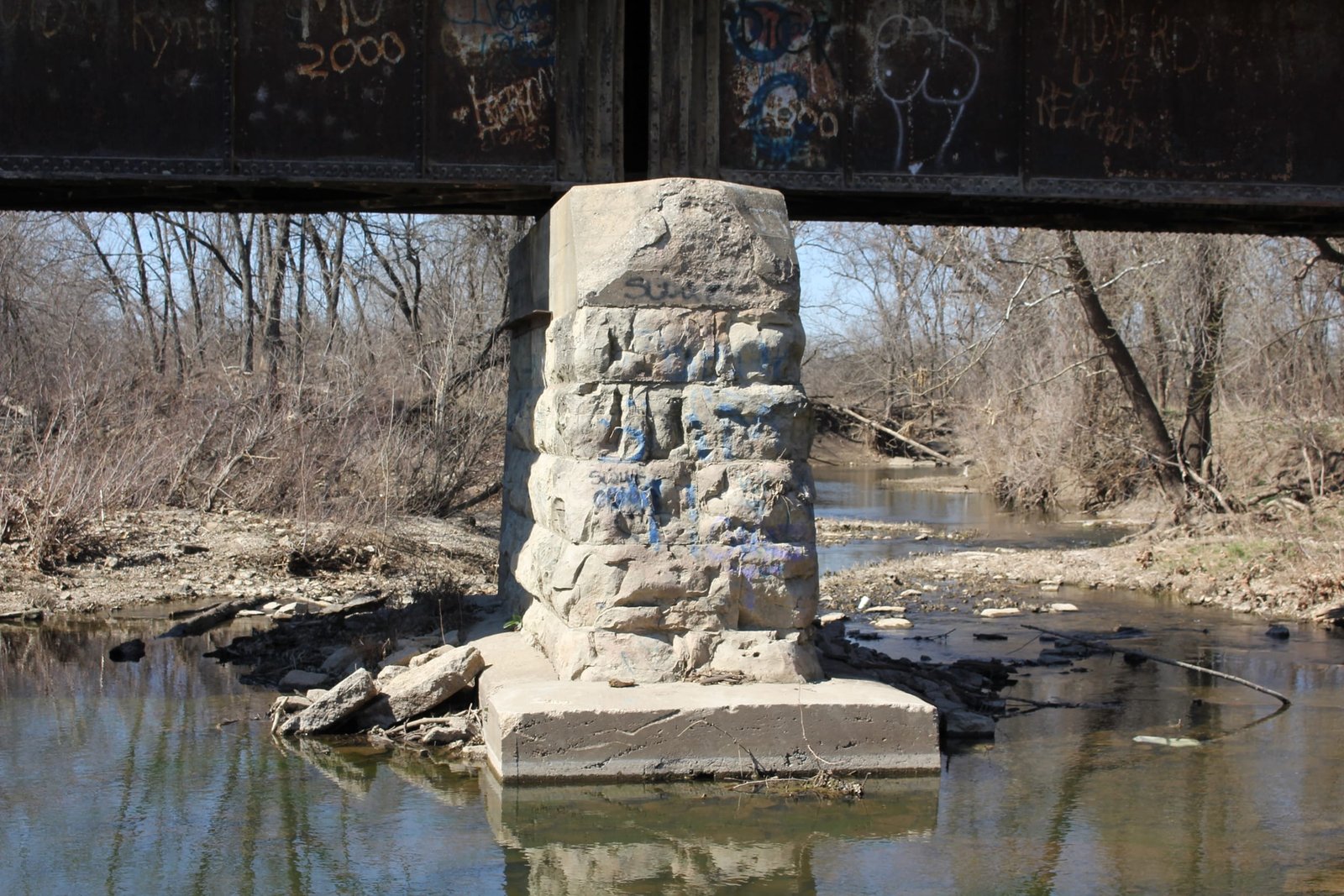 Prairie Spirit Rail Trail - Deer Creek Bridge