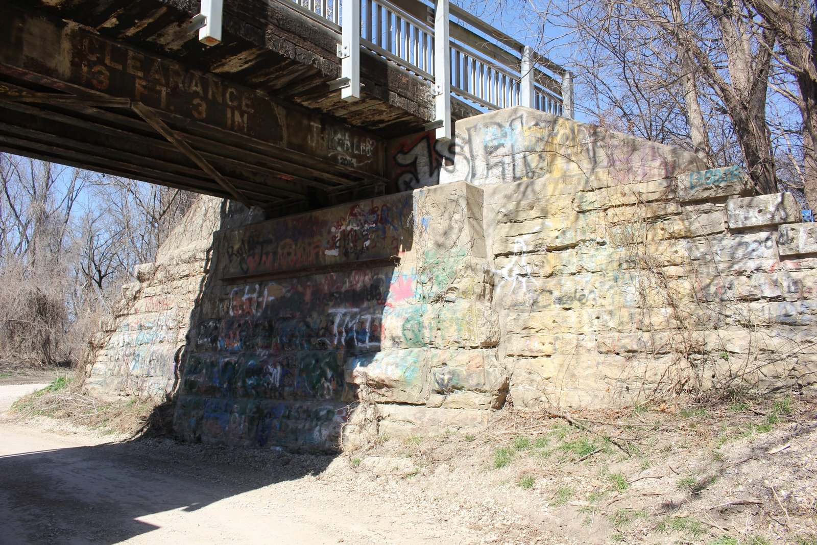 Prairie Spirit Rail Trail - Deer Creek Bridge