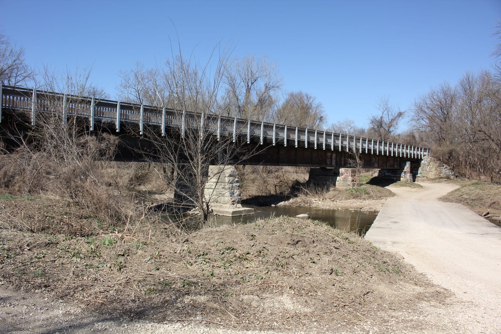 Prairie Spirit Rail Trail - Deer Creek Bridge