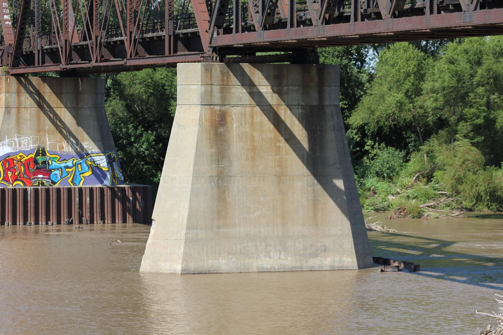 Topeka Railroad Bridge (East)