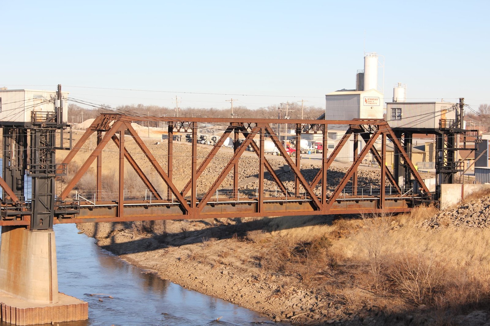 Topeka Railroad Bridge (West)