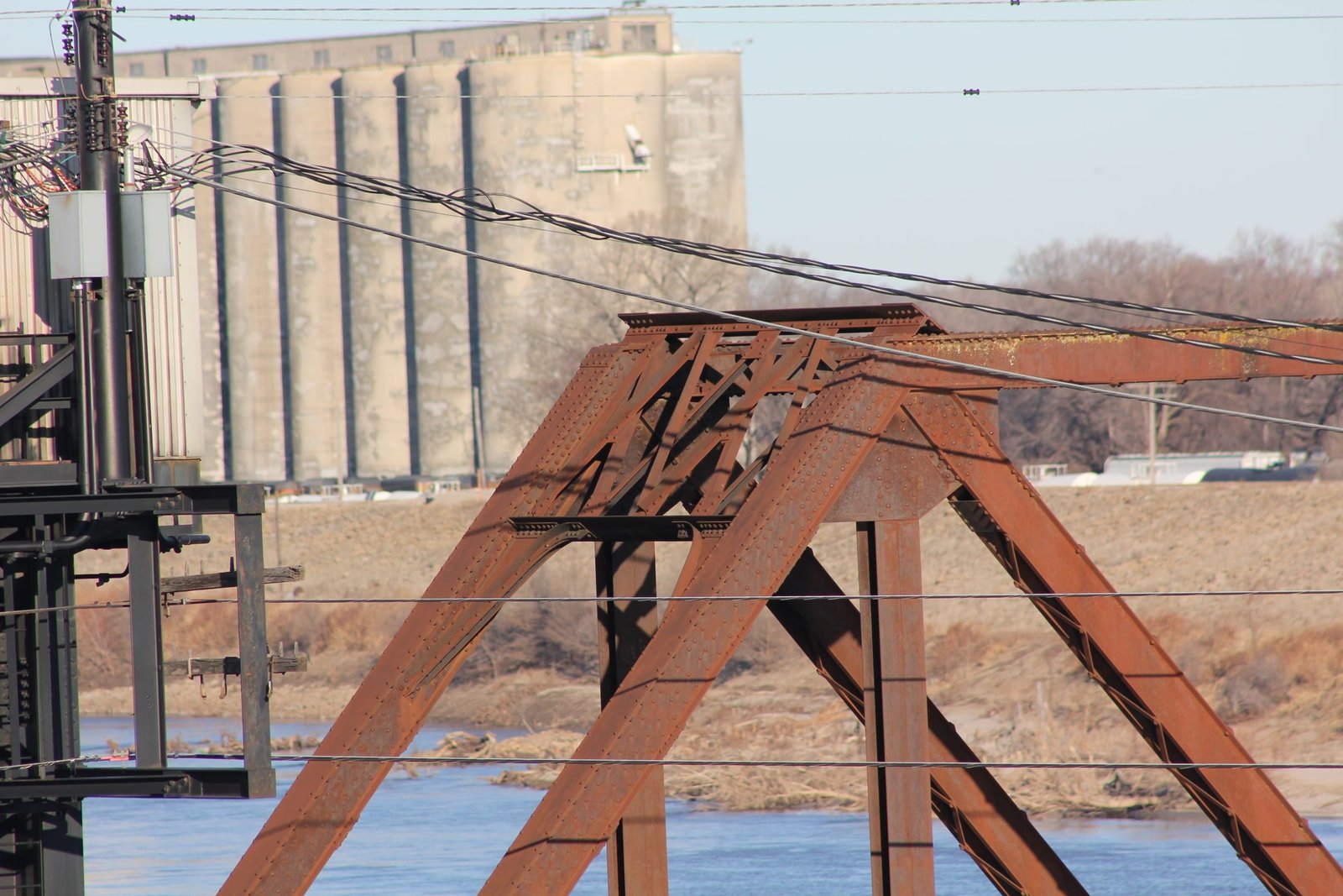 Topeka Railroad Bridge (West)