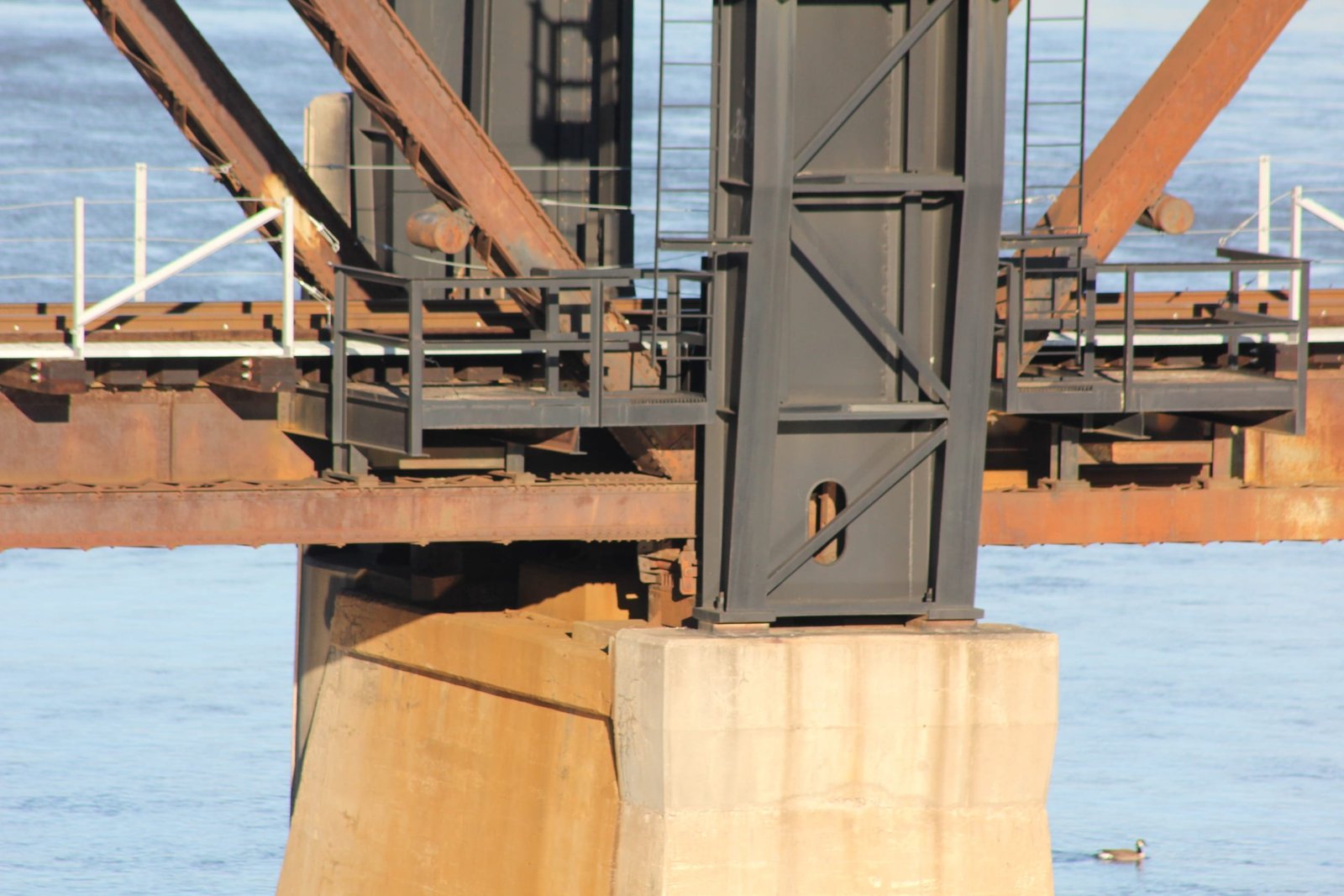 Topeka Railroad Bridge (West)