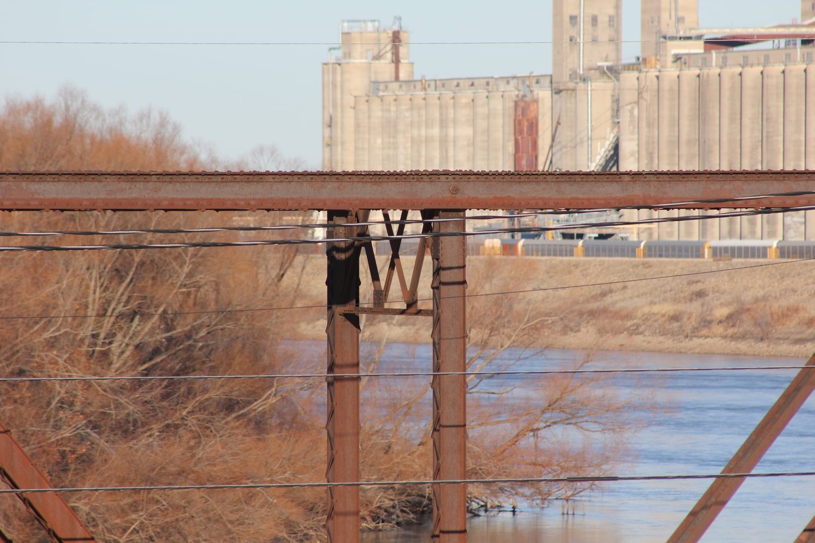 Topeka Railroad Bridge (West)