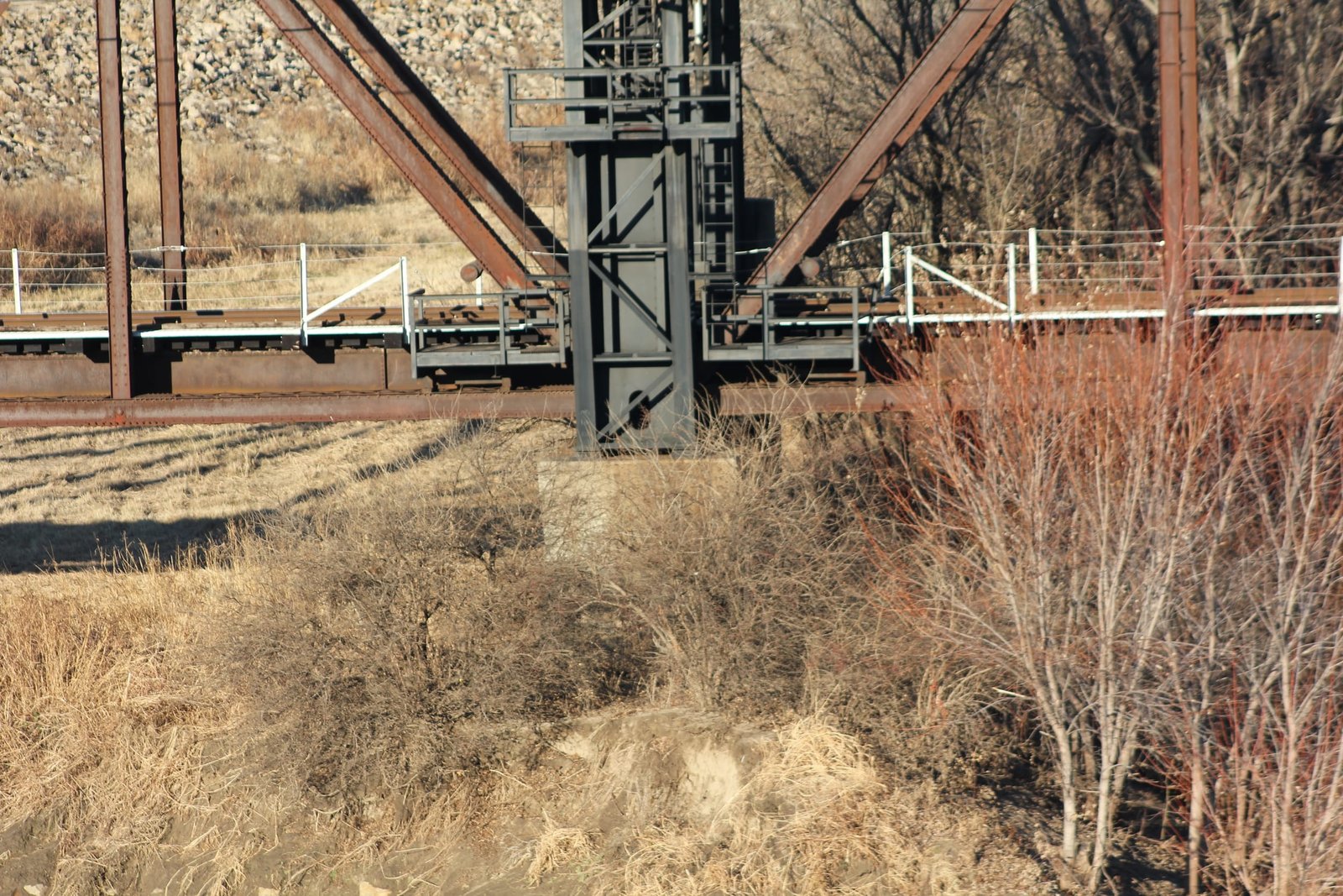 Topeka Railroad Bridge (West)