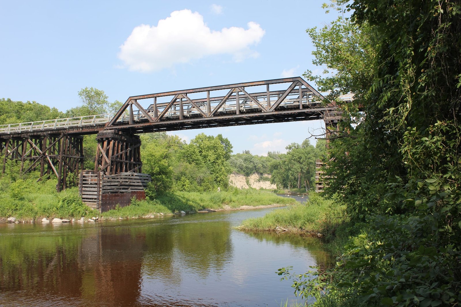 Red Lake Falls Trail Bridge (South)