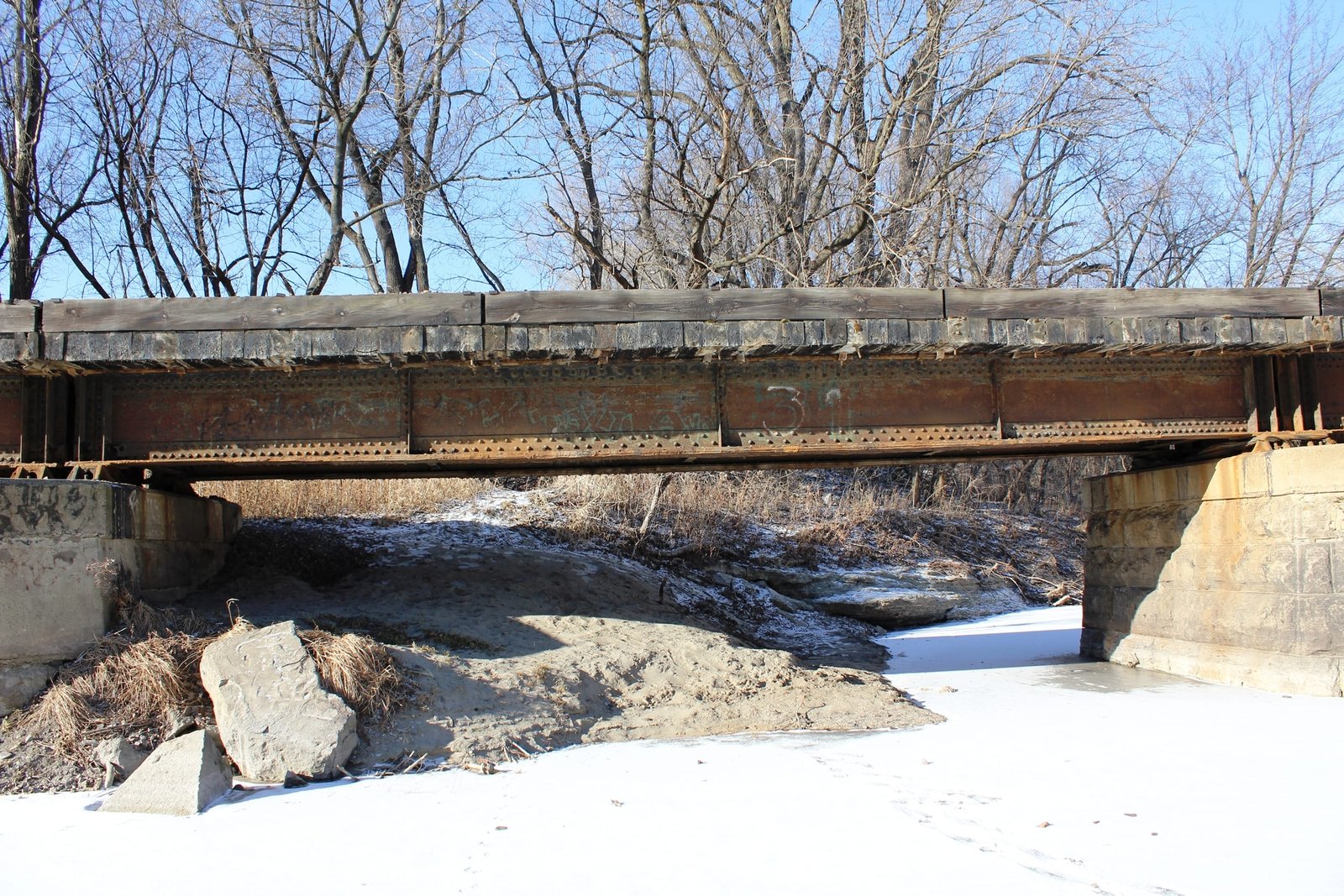 UP Straight River Bridge #9