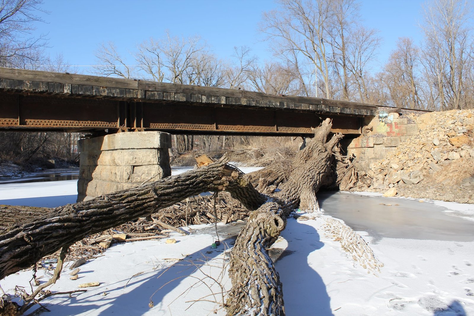 UP Straight River Bridge #9
