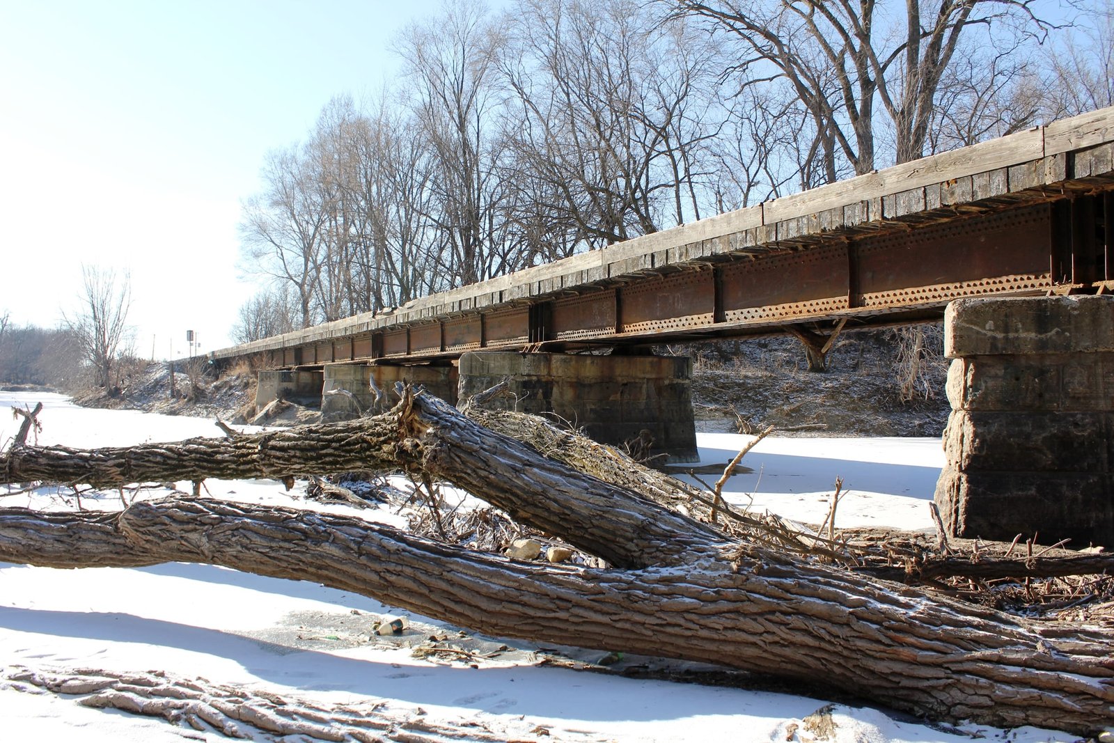 UP Straight River Bridge #9
