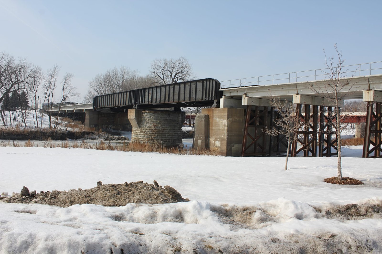 Fargo Railroad Bridge (South)