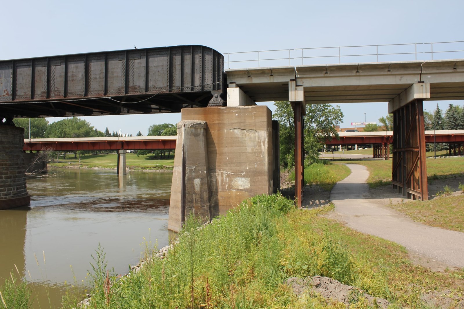 Fargo Railroad Bridge (South)