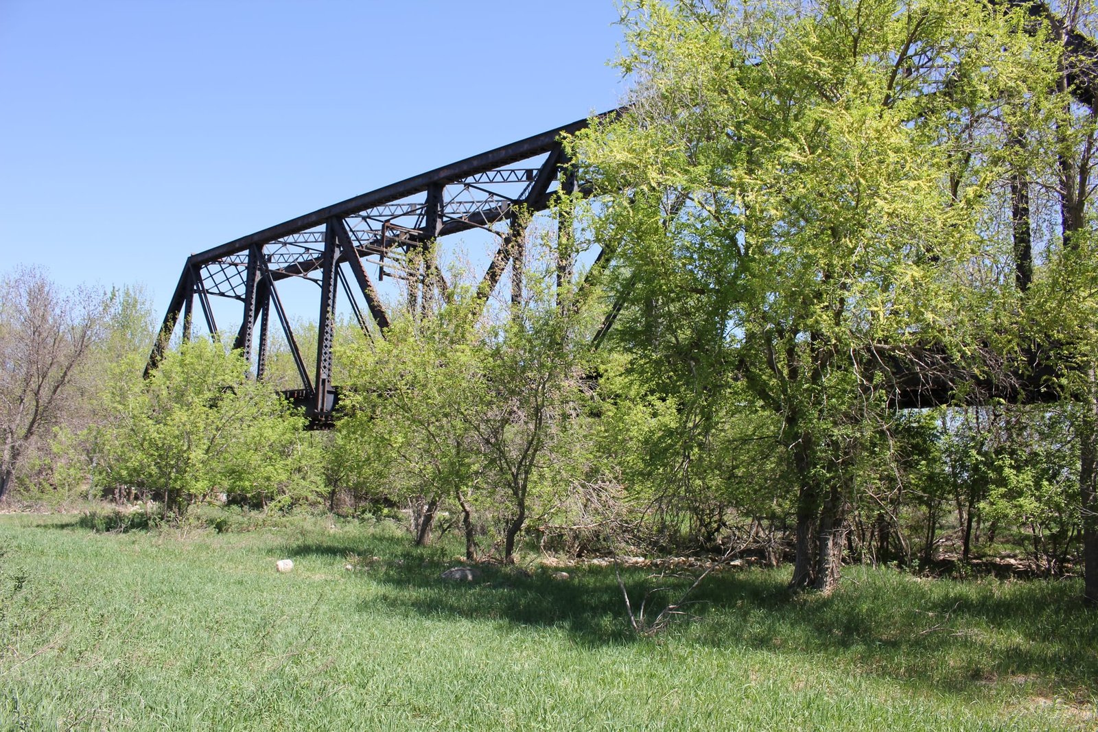 Fort Lincoln Trolley - Heart River Overflow Bridge