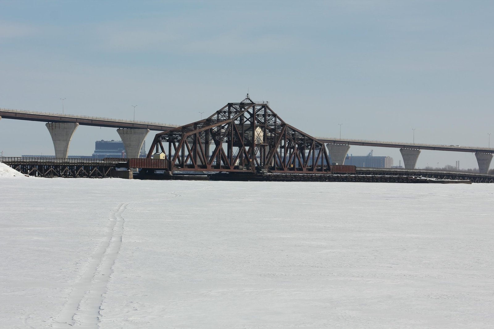Grassy Point Swing Bridge