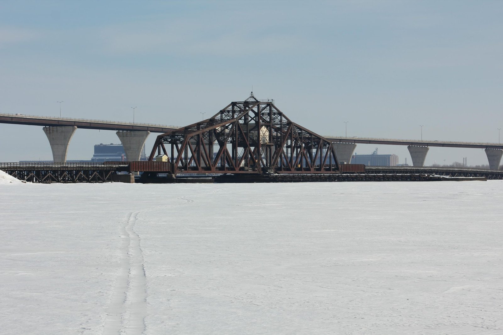 Grassy Point Swing Bridge