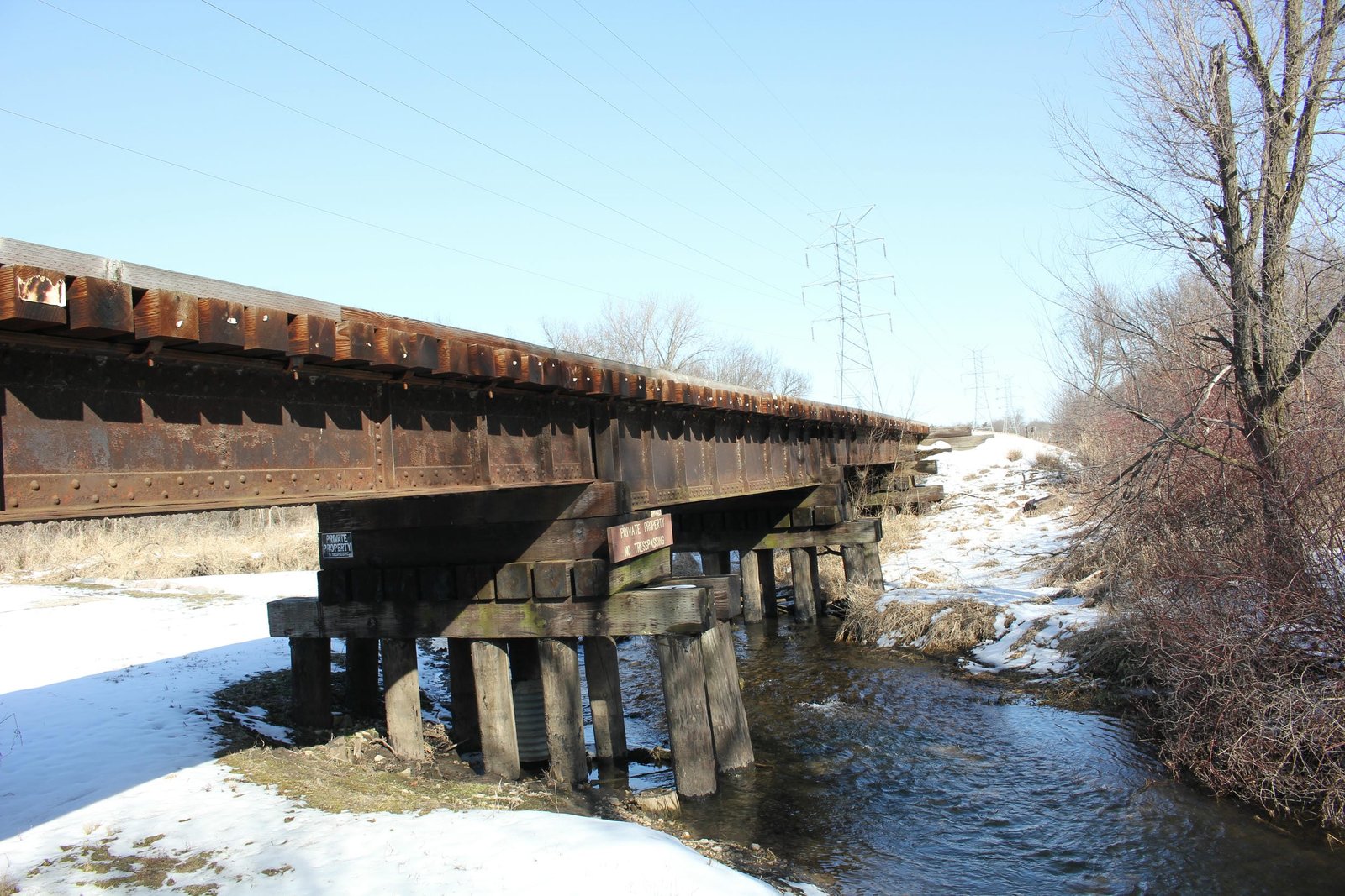 CPKC Markham Creek Bridge