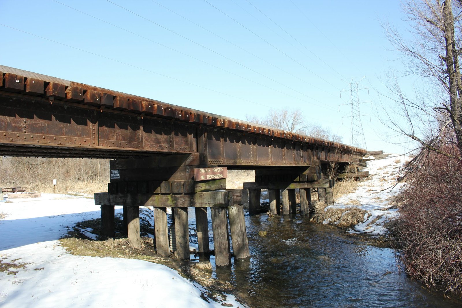 CPKC Markham Creek Bridge