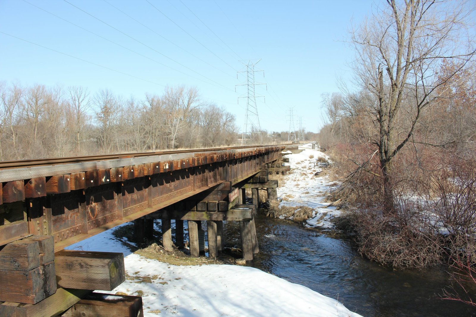 CPKC Markham Creek Bridge